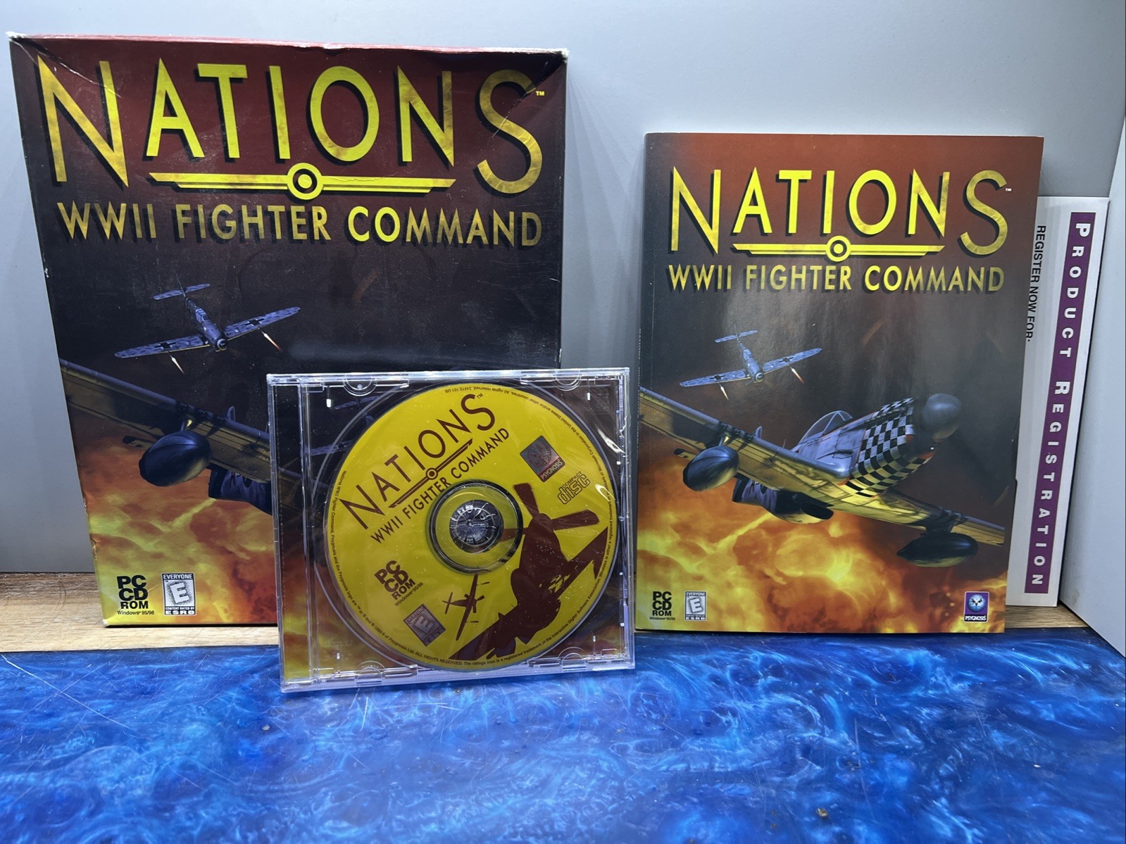 Nations:WWII Fighter Command PC CD combat flight air plane simulation New Sealed