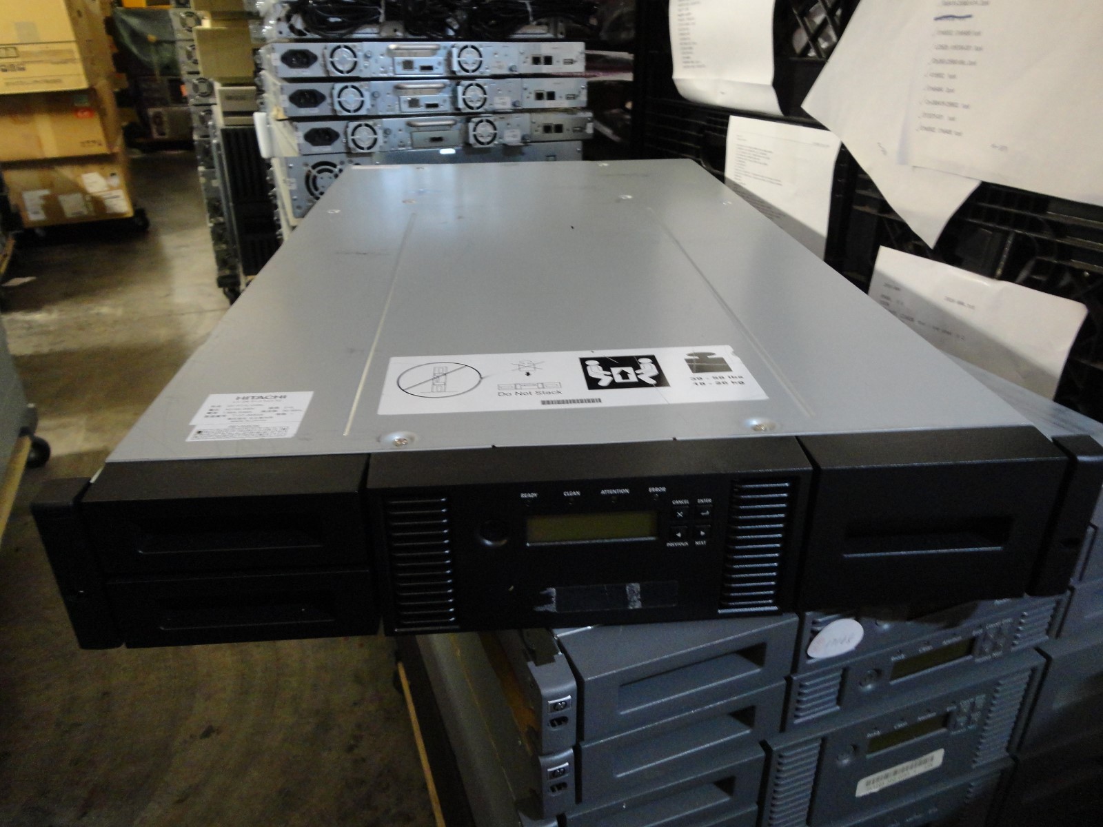 Oracle SUN SL24 2U LTO5 FC Library 380-1643-02 SL24-1L5-FC-Z 380-1649-02