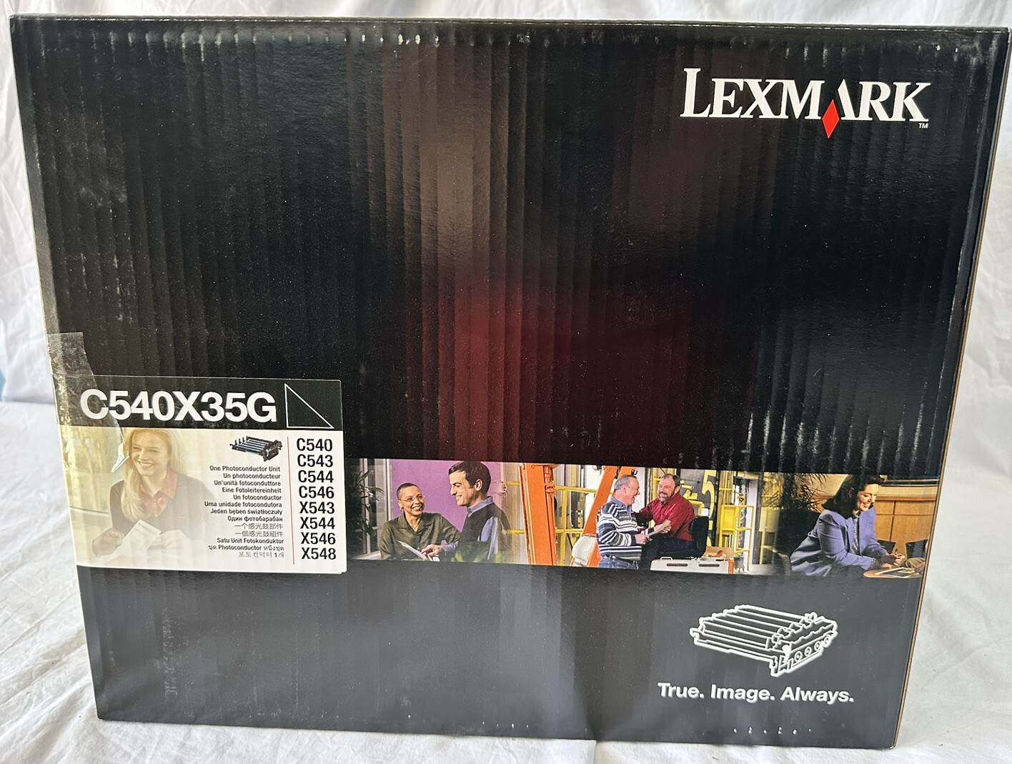 Genuine Lexmark Photoconductor Unit, 30000 Yield (C540X35G)