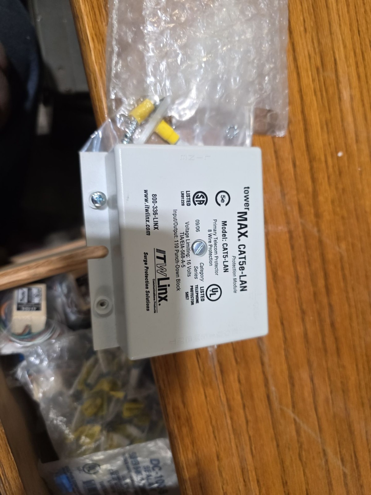 ITW Linx TowerMAX CAT5e-LAN Surge Protection Module