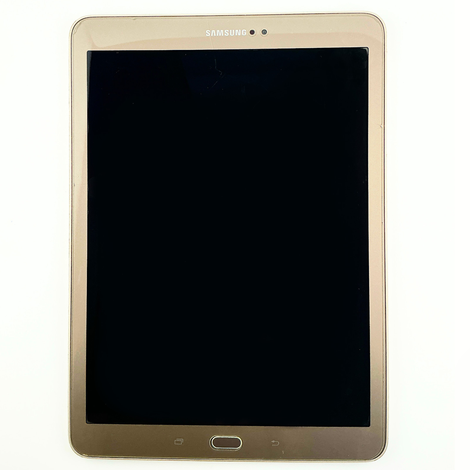 Samsung Galaxy Tab S2 32GB Gold Wi-Fi Tablet AS-IS Cracked Screen