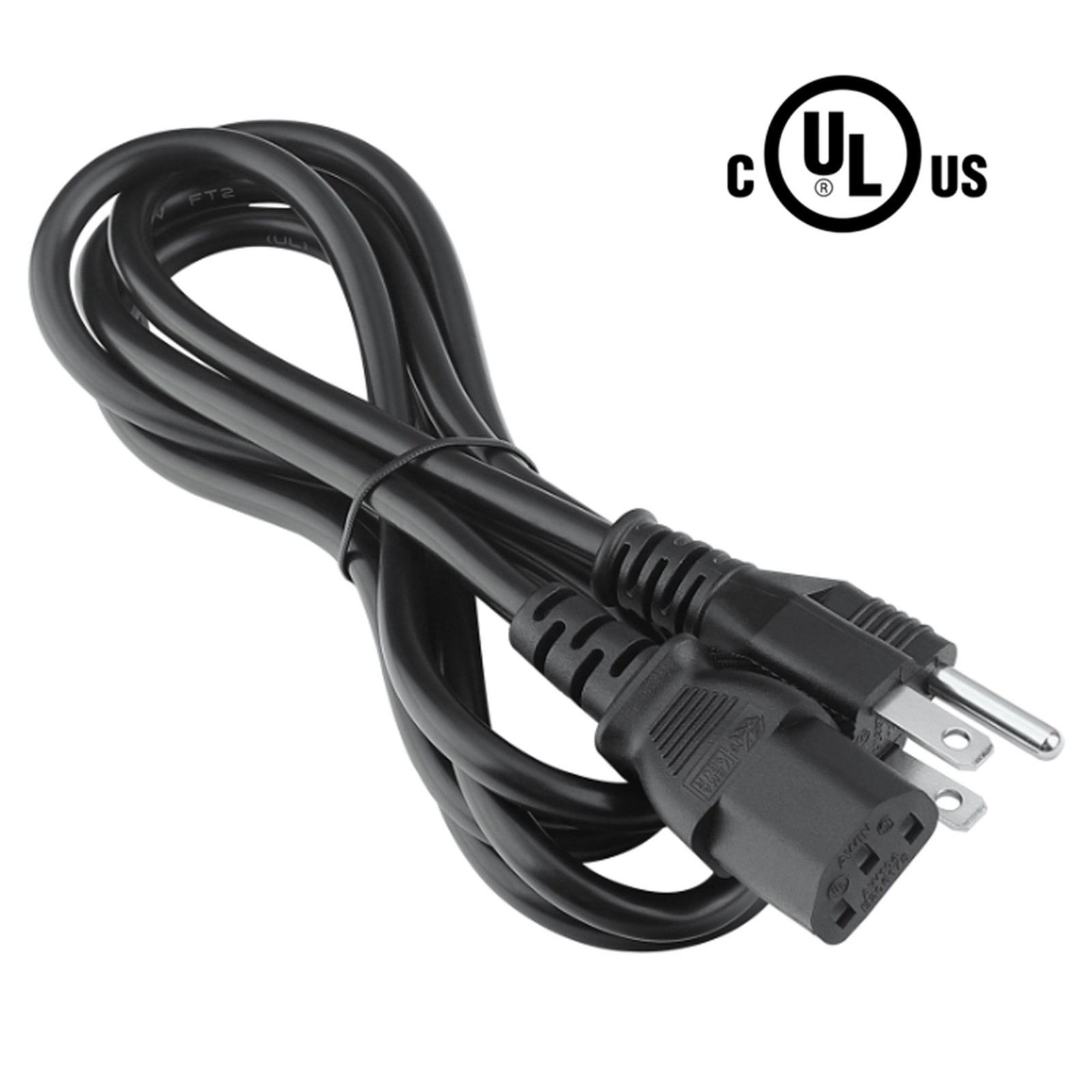 AC Power Cord For MSI Optix MAG241C 3EA21 24" Curved LED Gaming Monitor Charger