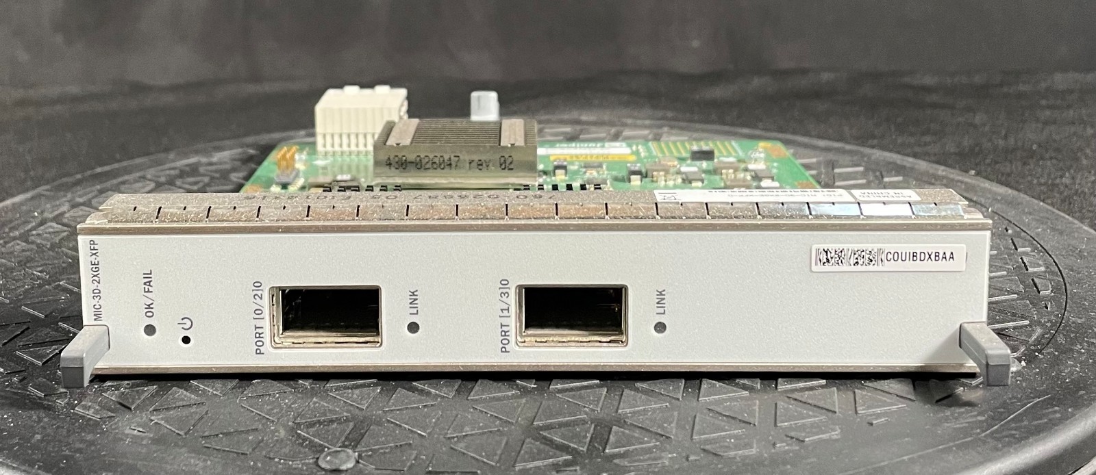 Juniper MIC-3D-2XGE-XFP 2 Port 2x10Gbe Modular Interface Card