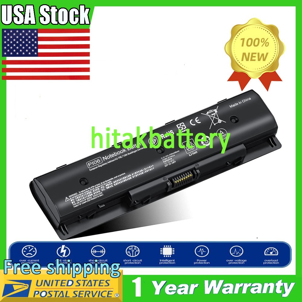 P106 PI06 Laptop Battery For HP P109 PI09 710416-001 710417-001 HSTNN-LB4N