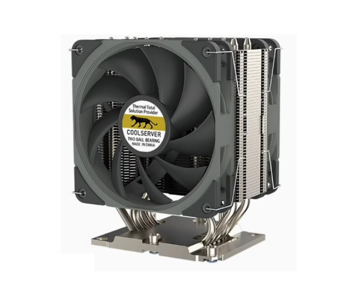 4U CPU Cooler Fans Rectangular LGA3647 Support Intel Xeon W Series 300W