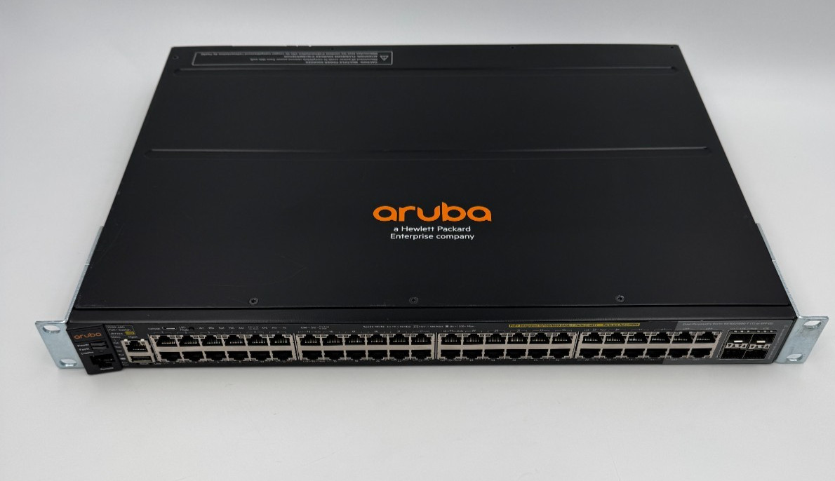 Aruba J9729A 2920-48G PoE+ Switch PSU Ears Tested