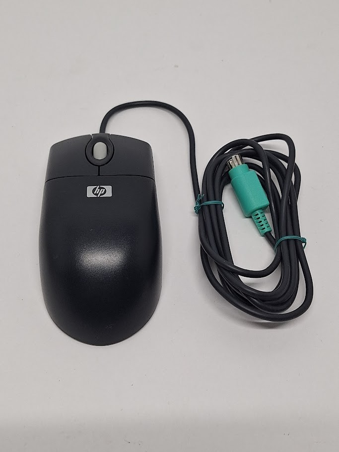 HP MO42KC Computer Mouse Black PS2 Connection