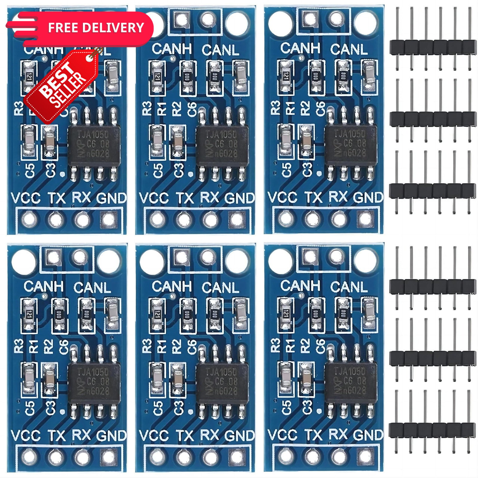 WWZMDiB TJA1050 CAN Bus Transceiver Module Compatible with for Arduino...
