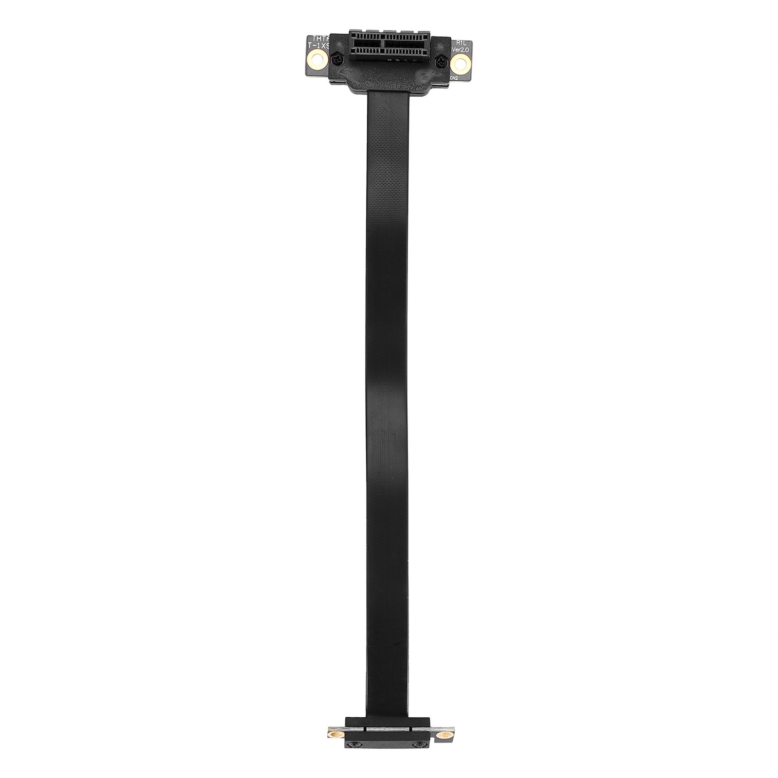 PCIE X1 Riser Cable Dual 90 Degree Right Angle PCIe 3.0 X1 to X1 Extension6607