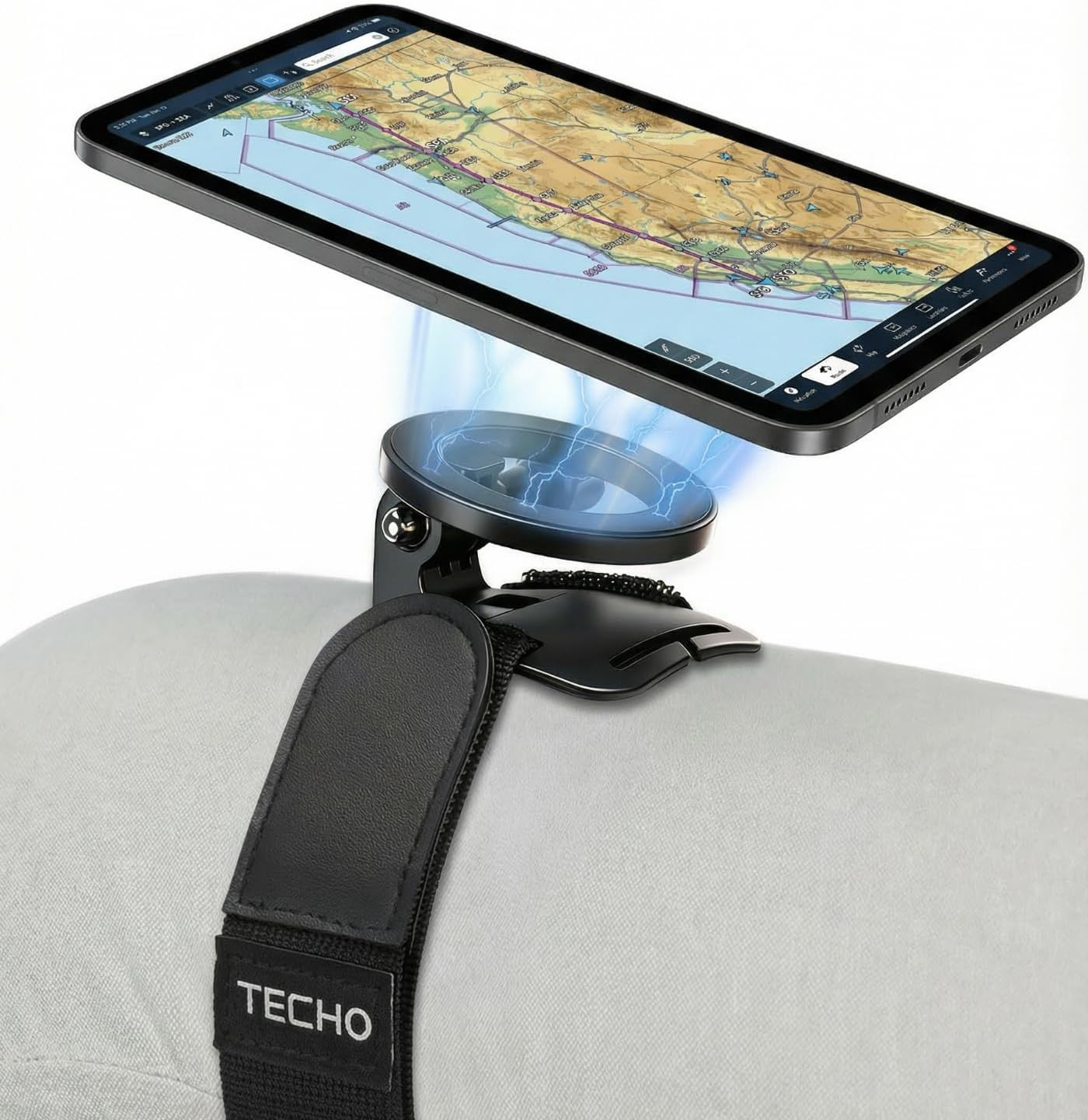 Magnetic Pilot Kneeboard for Ipad & Tablets – Universal Aviation Knee Board Hold