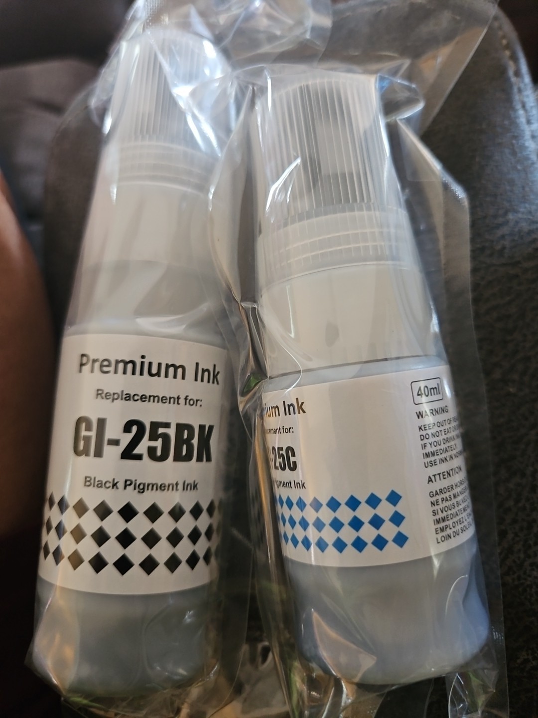 Pigment GI-25 Refill Bottle Ink 345ML Replacement for Canon 25 GI-25 GI25 Ink...