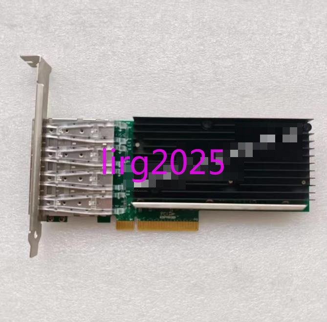 1pc used LR-LINK PCIe x8 10G Quad-port Server Adapter LREC9804BF-4SFP+