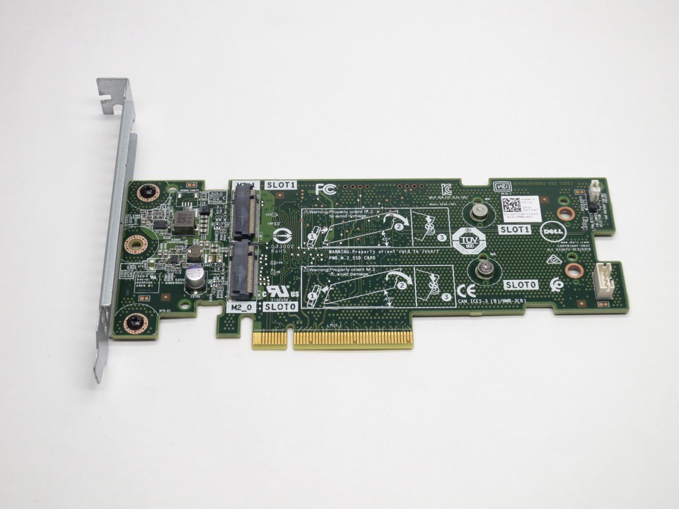 M7W47 DELL BOSS S1 PCIE 2X M.2 SLOTS STANDARD FH CONTROLLER CARD