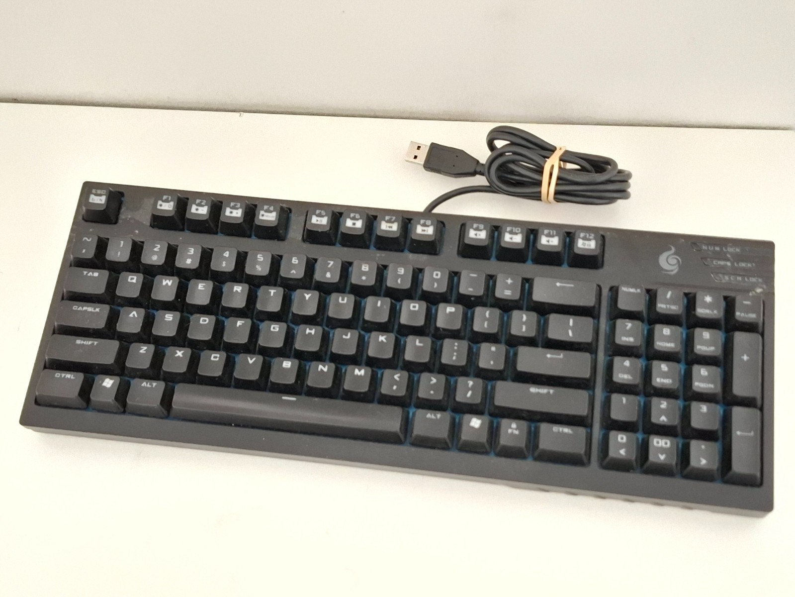 Cooler Master CM Storm Quick Fire TK Keyboard - Tested & Working Mechanical LED