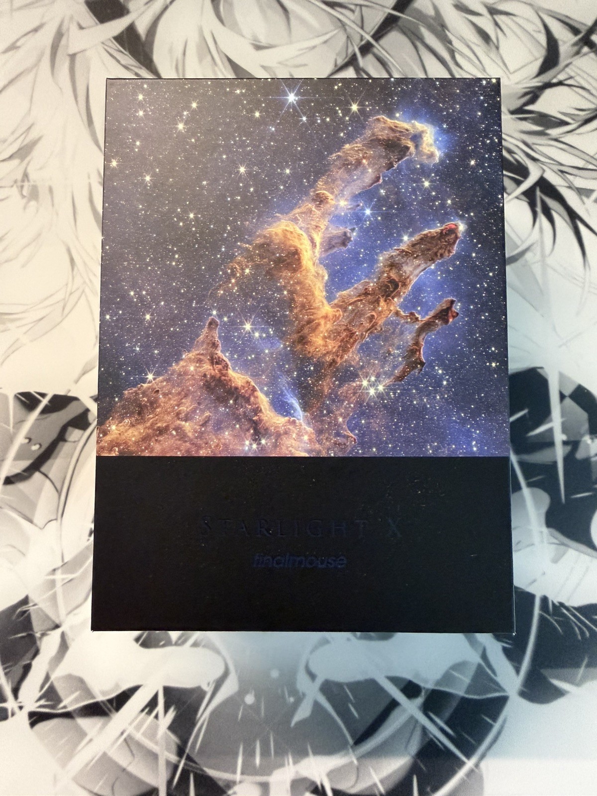 Finalmouse Starlight X Nightfall (with a Esptiger ICE V2 mouse skate)