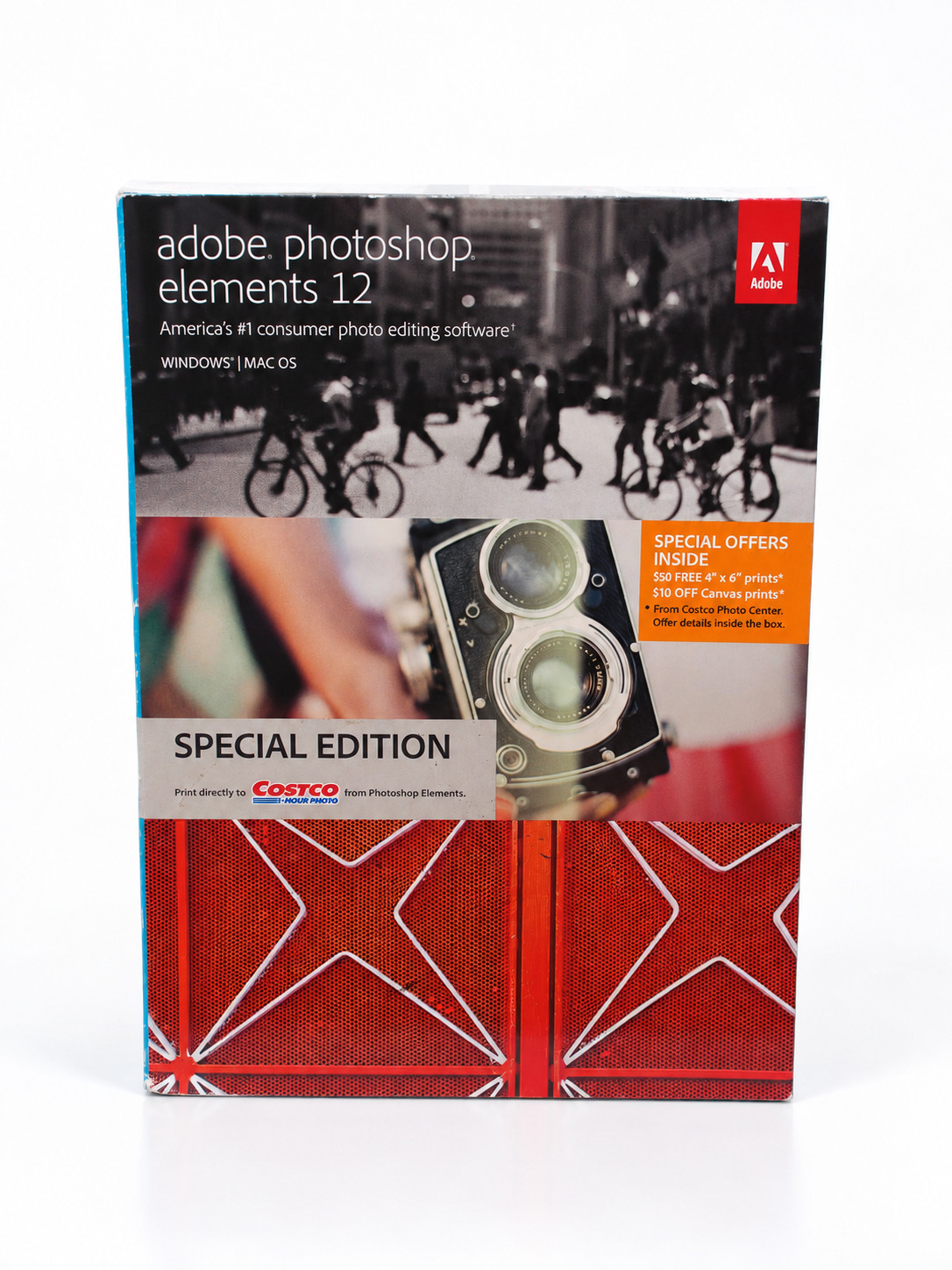 Adobe Photoshop Elements 12 For Mac and PC with Serial Number