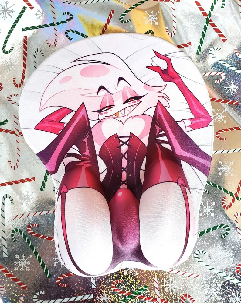 3D Mouse Pad Angel Dust Thicc Mouse Pad (Booty Version)