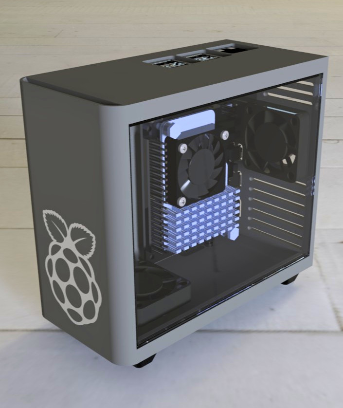 Cooler Master MasterBox NR200P - Pi Case