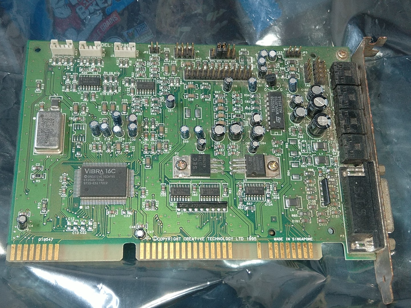 Creative Labs Sound Blaster 16 Vintage ISA Sound Card CT2960
