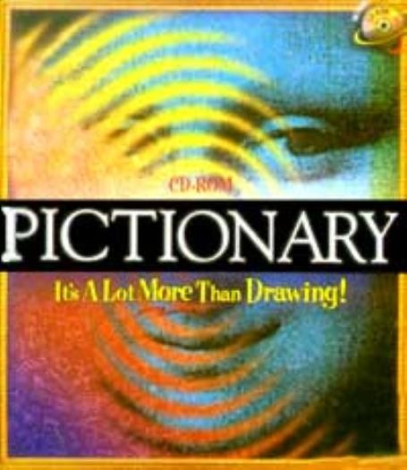 Hasbro's Pictionary PC CD draw correct word phrases drawing computer board game