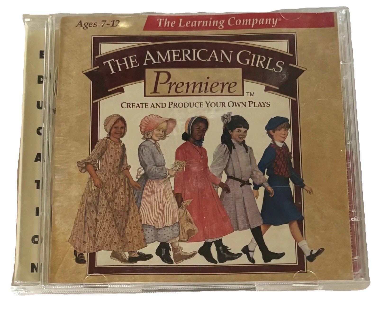 American Girls Learning Co. Windows/Mac 1.0 Pleasant 1997 Lot (2) CD Discs