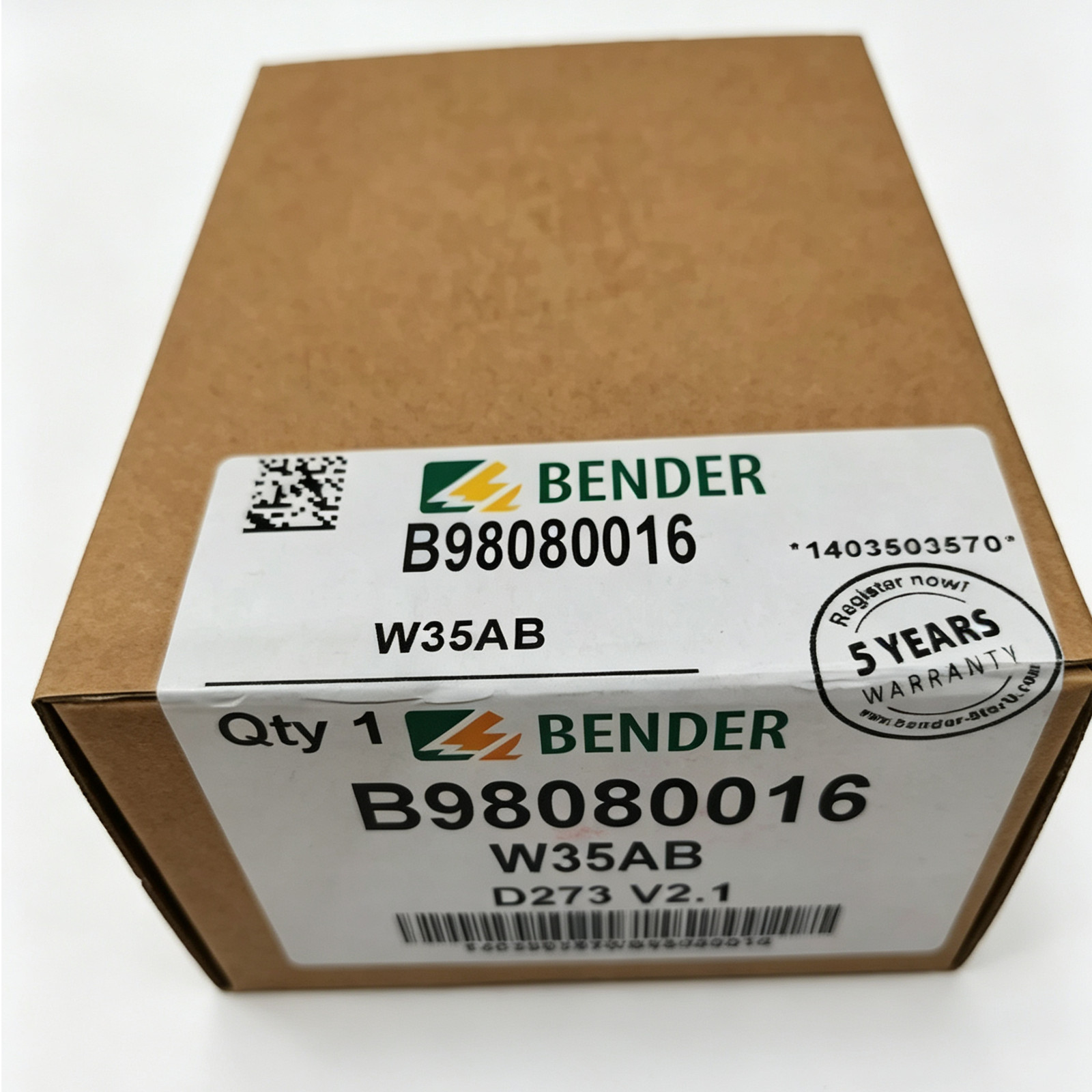Bender W35AB current transformer