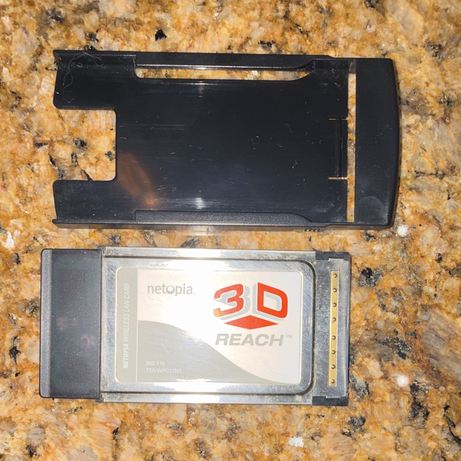 Netopia 3D Reach 802.11b Wireless LAN PC Card TER/WPC11N1 Vintage WiFi