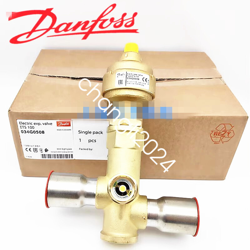 1pcs New Danfoss Electronic Expansion Valve ETS100 034G0508 35mm*35mm