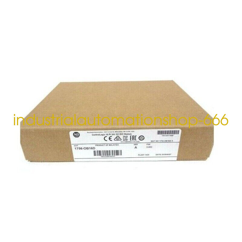 1PC NEW 1756-OB16D ControlLogix 16PT 24V DC D/O Module Via DHL or FedEX