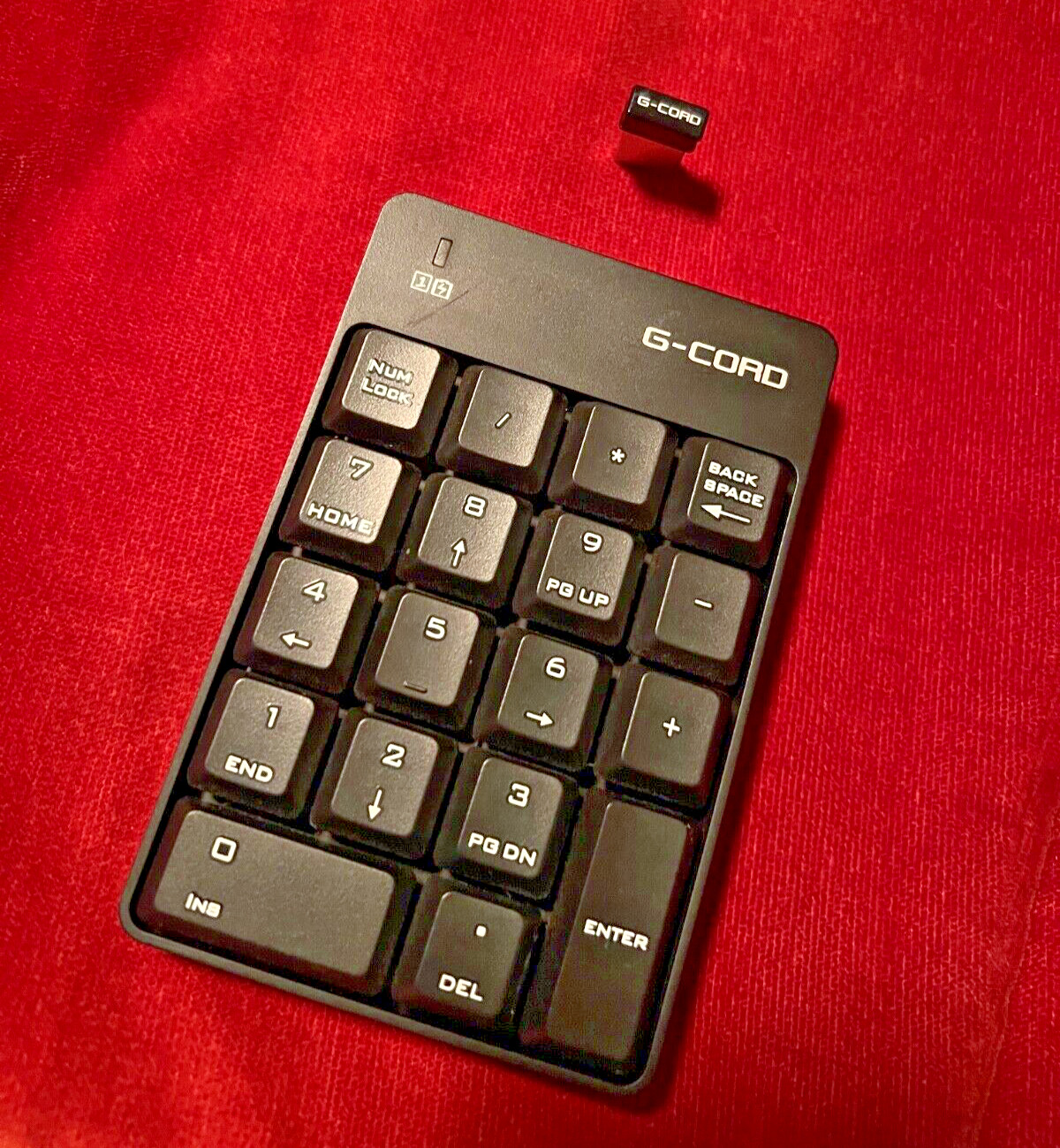 G Cord  Wireless Numeric Keypad SK-51AG Black