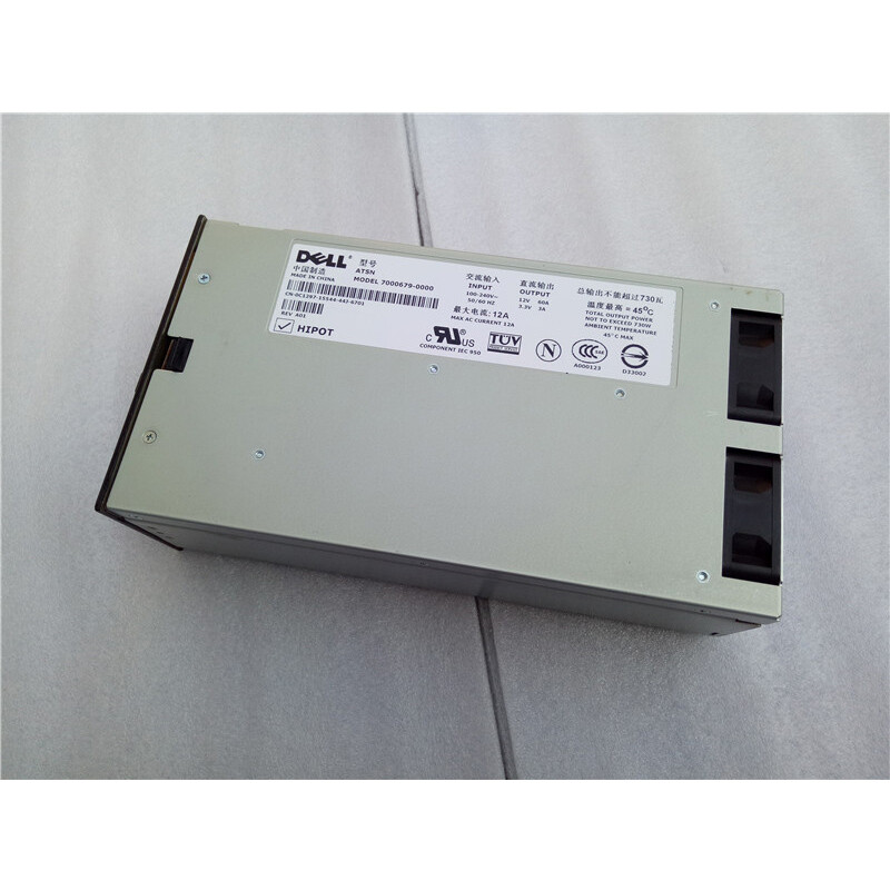 730W Server Power Supply For Dell PowerEdge 2600 NPS-730AB 0M001/ C1297