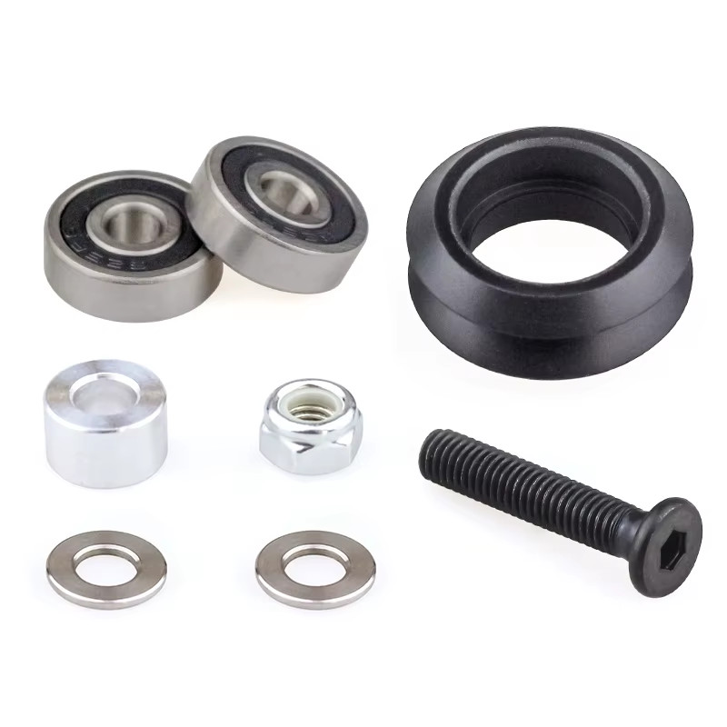 4Pcs/Lot Strong Delrin POM Solid V Wheel Kit for V-Slot Aluminum Profiles 3D Pri