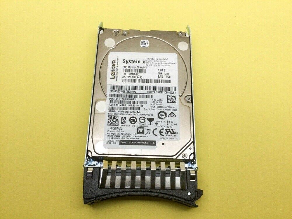 Compatible NEW IBM 00NA442 00NA441 00NA445 1.8TB 10K 12G SAS 2.5'' HDD