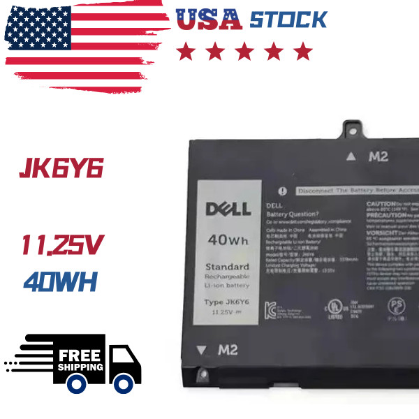 OEM Genuine JK6Y6 Battery For Dell Latitude 3410 3510 Vostro 5300 5401 C5KG6 NEW
