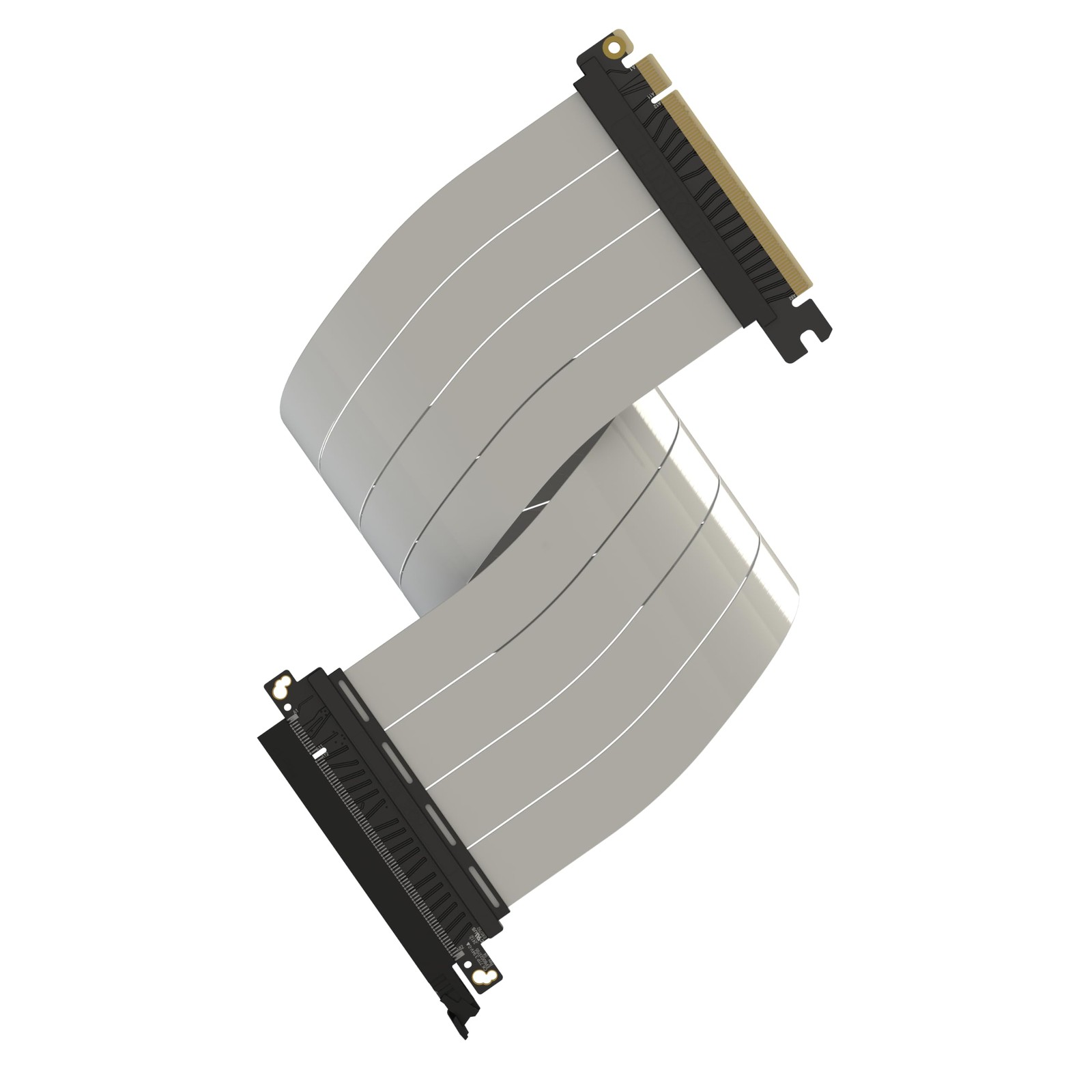 LINKUP AVA5 PCIe 5.0 Riser Cable Straight White 50cm