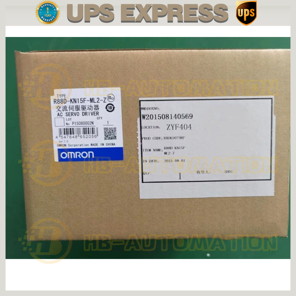 R88D-KN15F-ML2-Z 1PC New Omron R88DKN15FML2Z Servo Driver Expedited