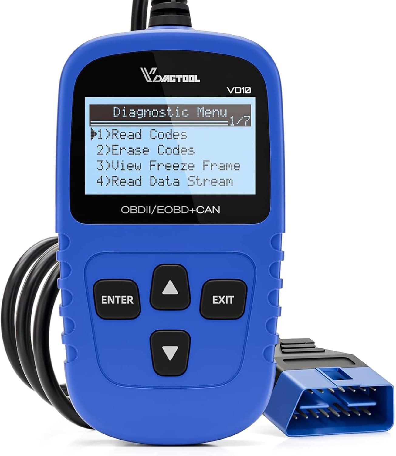 VD10 OBD2 Scanner Check Engine Code Reader Car Diagnostic Tool