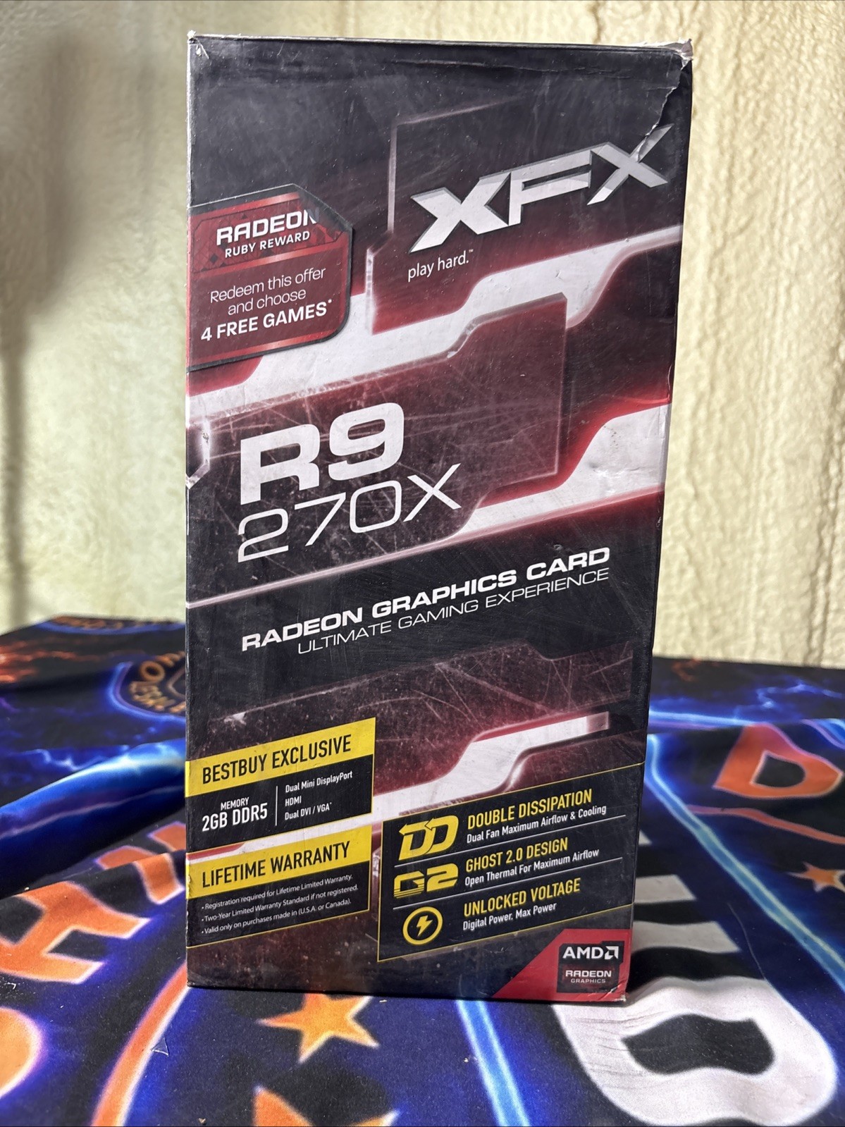 XFX AMD Radeon R9 270X (R9-270X-CDFR) 2GB GDDR5 PCI Express 3.0 x16 TrustedSelle