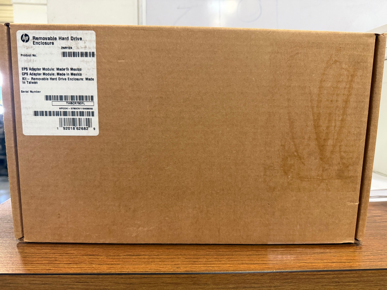 HP 2NR12A Removable Hard Drive Enclosure - NEW