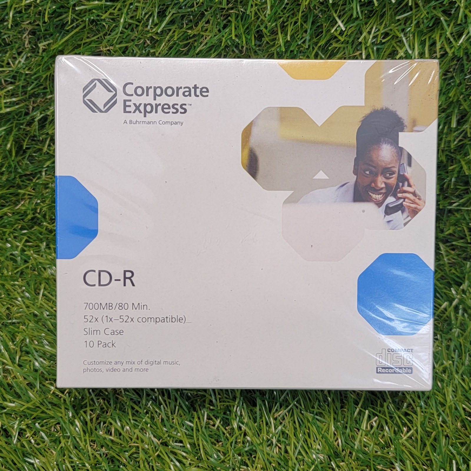Corporate Express CD-R 700mb/80min 10 pack Slim Case Compact Disk