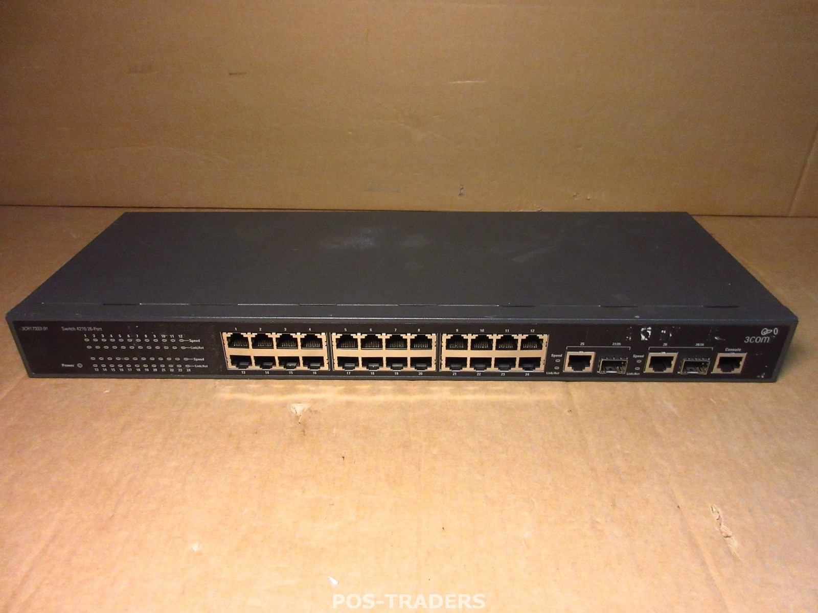 3Com 3CR17333-91 switch 4210 is a layer 2 entry-level 10/100 LAN switch