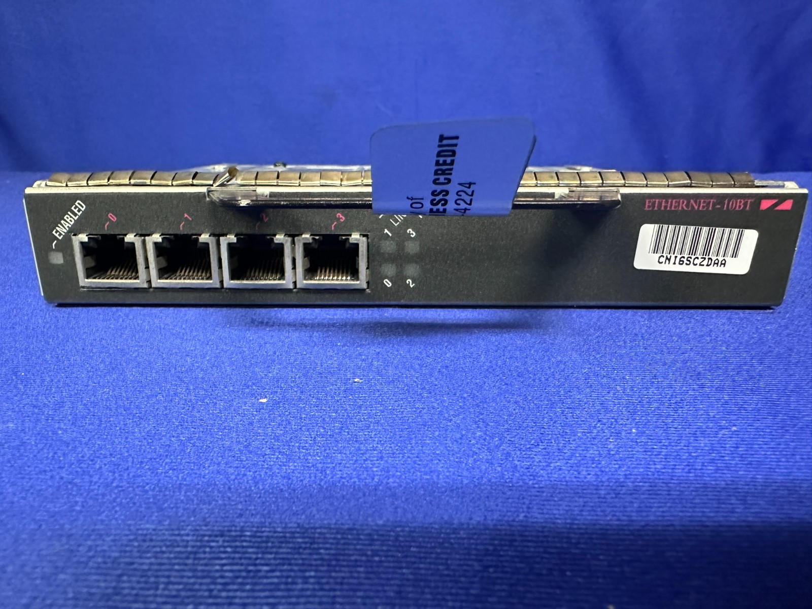 Cisco PA-4E 4-Port Ethernet 10Base-T Adapter Card 7200 VXR # 1