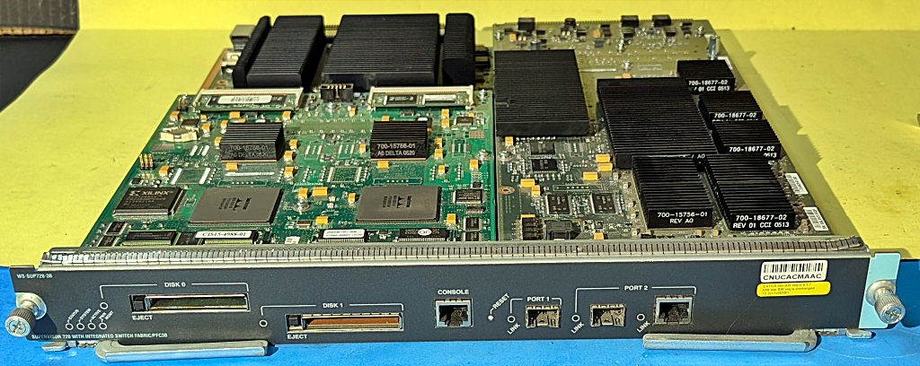 Cisco WS-SUP720-3B Catalyst Supervisor Engine 720 Management Module