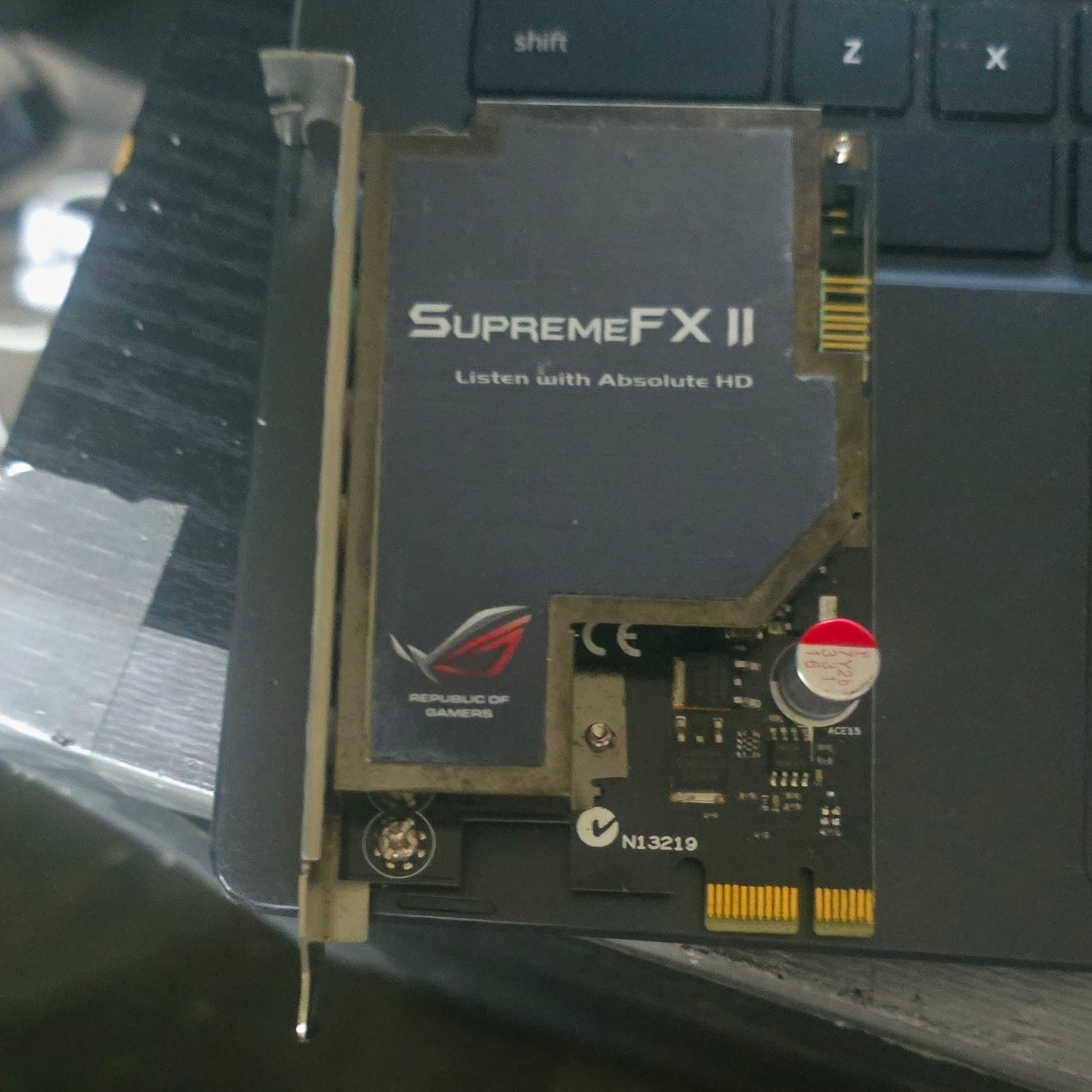 ASUS ROG SupremeFX II 7.1 PCIe x1 Sound Card w/ 3.5mm In/Out