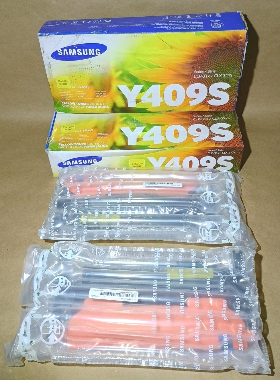Samsung Genuine  Y409S  Yellow Toner Cartridge Y409S CLT-Y409S