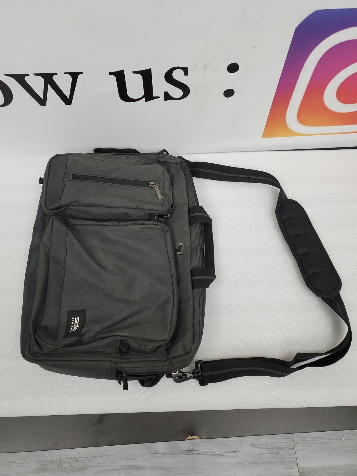 Solo New York - Urban Convertible Laptop Briefcase Backpack for 15.6" Laptop ...