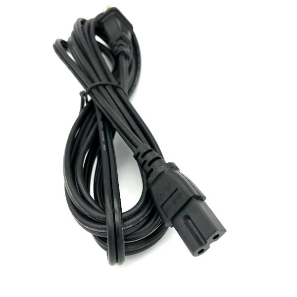 10 Ft 2 Prong Polarized Power Cord for Vizio LED TV Smart HDTV AC Wall Cable 10'