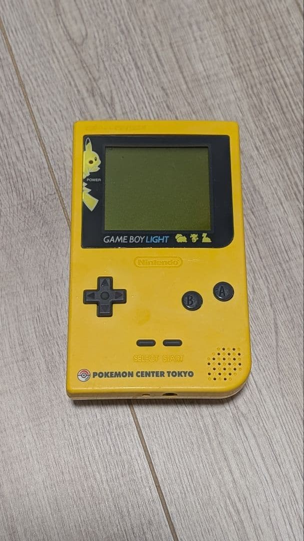 Nintendo Game Boy Light Pikachu Limited Edition Yellow Console Tested Used JP