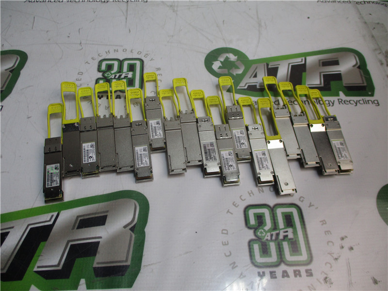 Cisco WSP-Q40GLR4L QSFP Plus 40GBASE LR4 Lite Transceiver Used Good Lot of 18