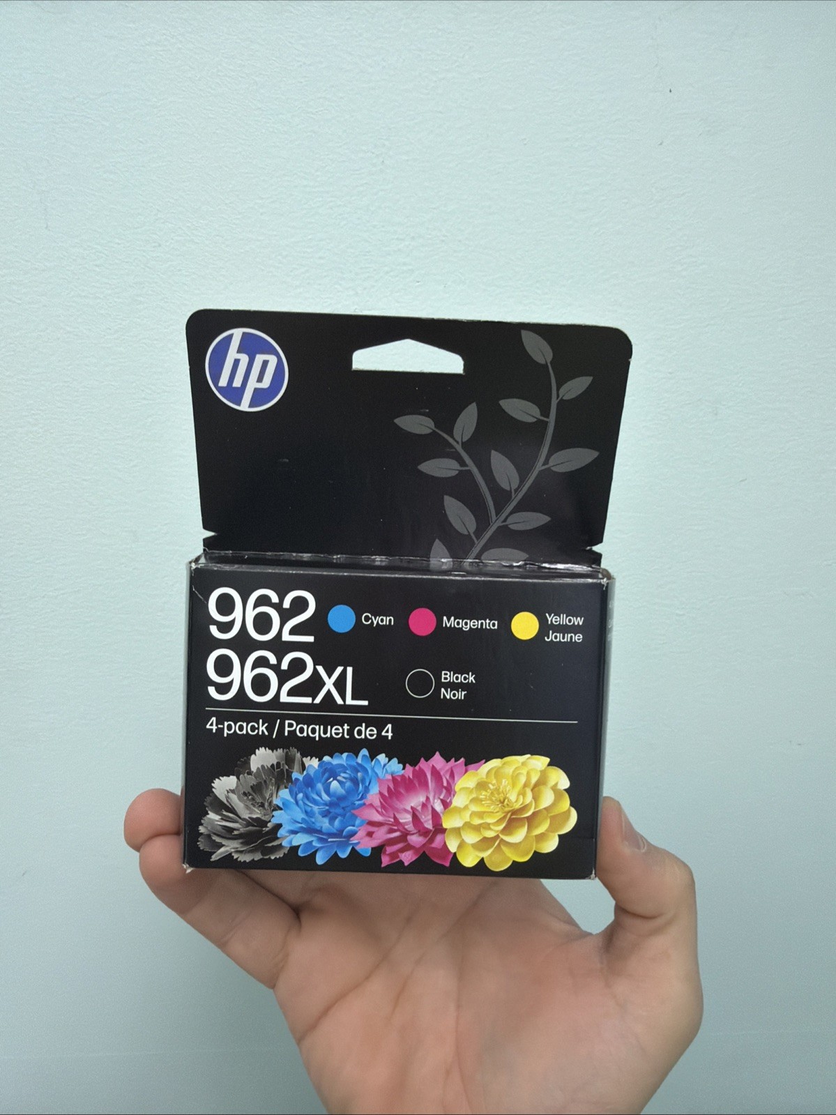 HP 3JB34AN (962/962XL) 4-Pack Ink Cartridges Exp 12/2027